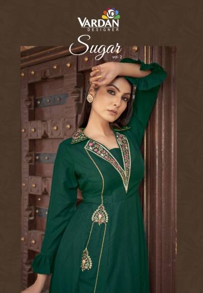 Sugar Vol 2 By Vardan Designer Partywear Readymade Gown Collection